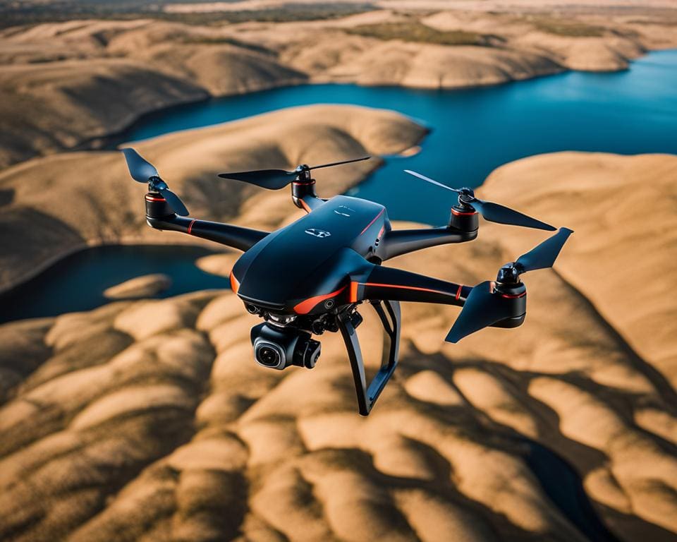 Drone voor luchtfotografie