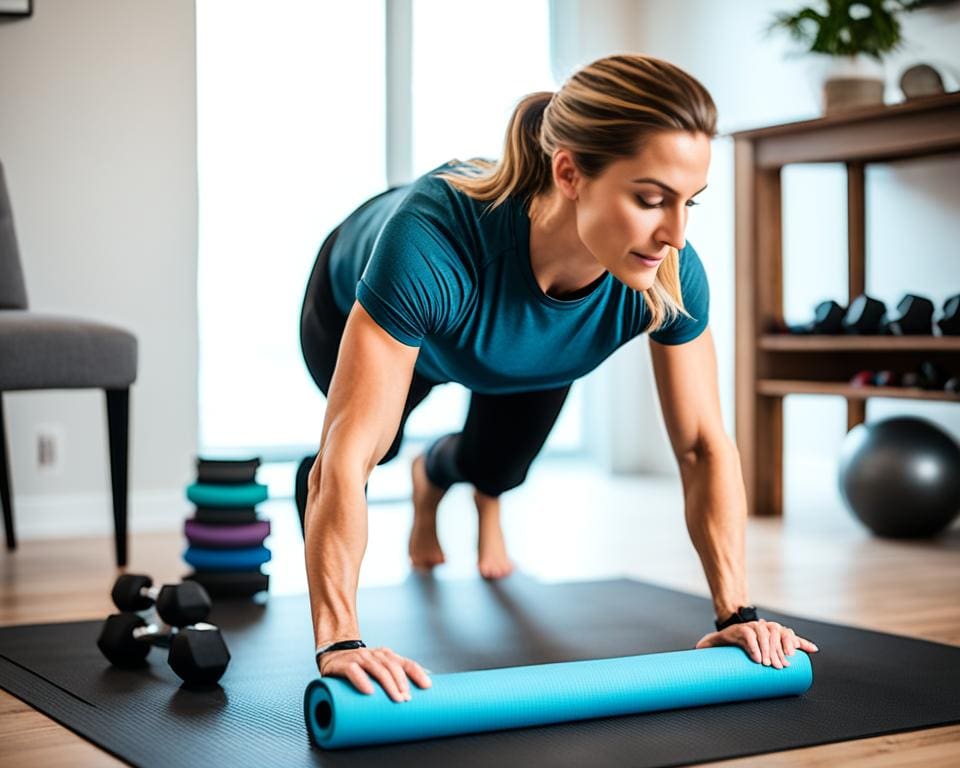 Hoe kun je effectief trainen zonder sportschoolapparatuur?