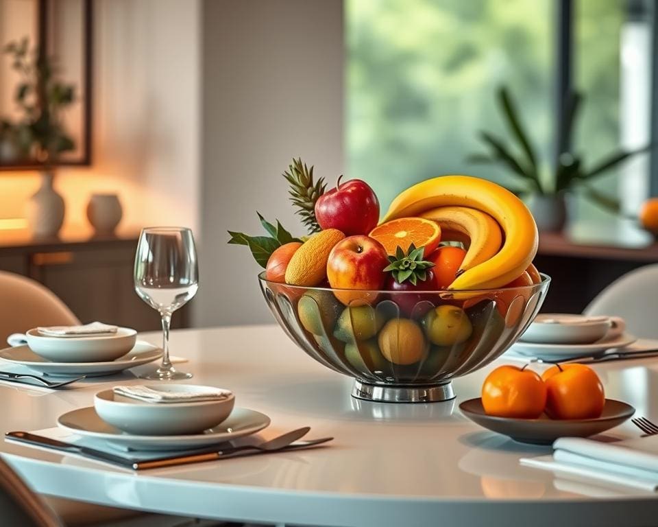 Design fruitmanden als eyecatcher op tafel