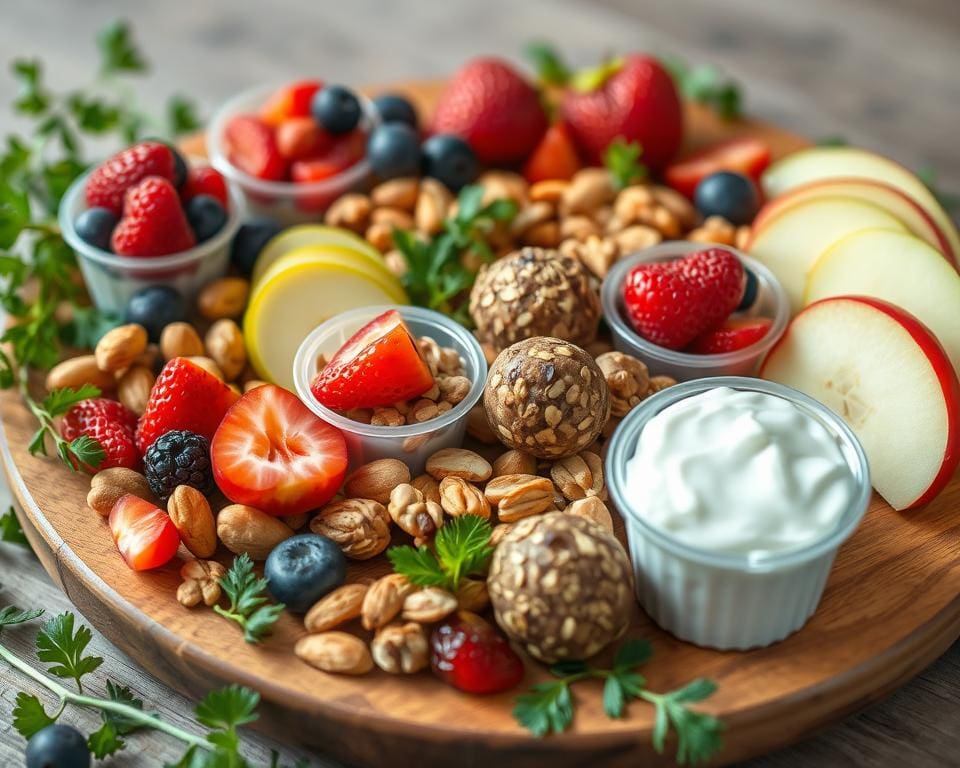 Gezonde snacks voor meer energie en een stabiele bloedsuiker