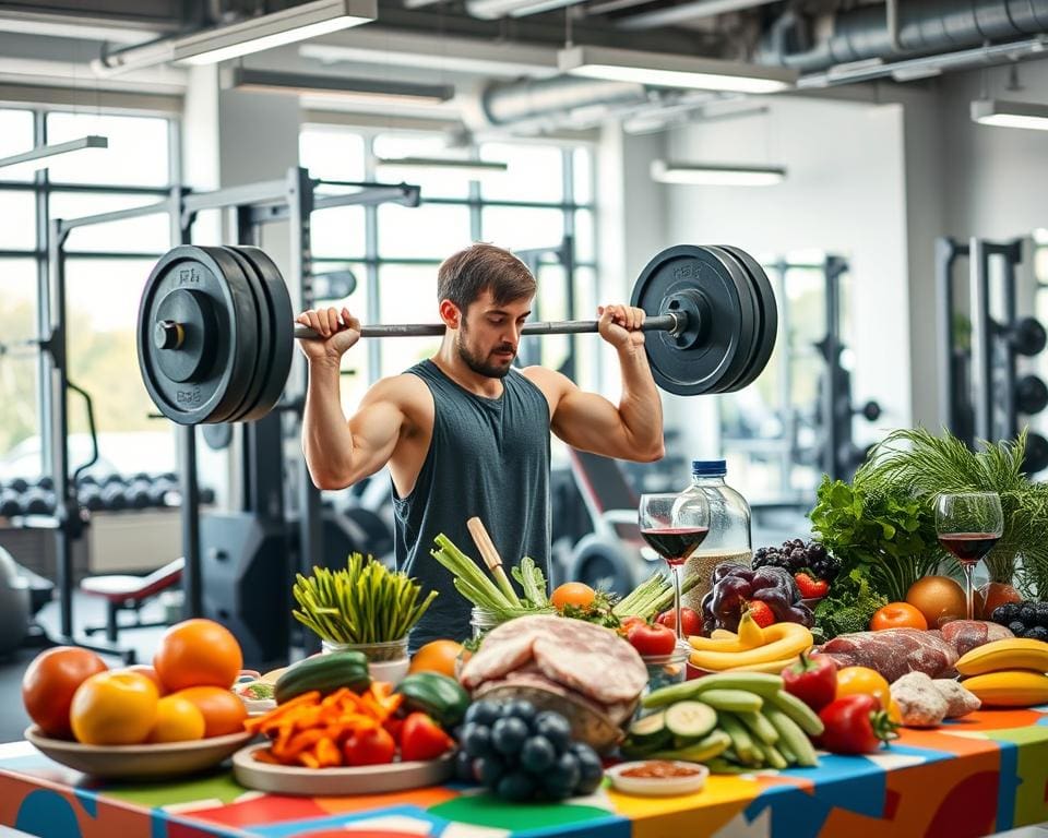 Krachttraining combineren met gezonde voedingskeuzes