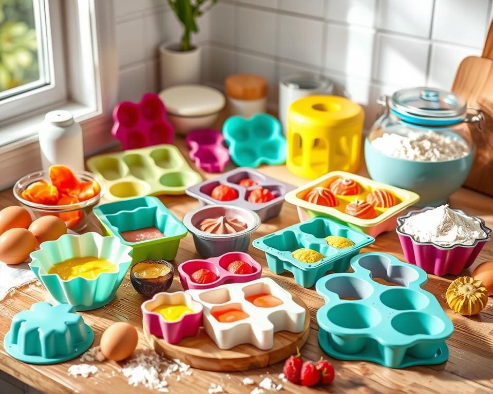 Multifunctionele bakvormen voor creatieve baksels