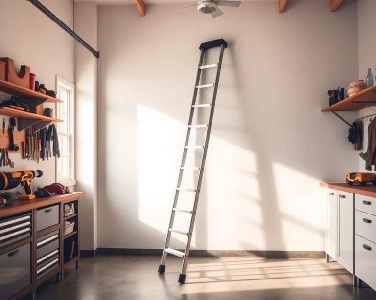 Opvouwbare ladders voor klusjes: Veilig en compact opbergen