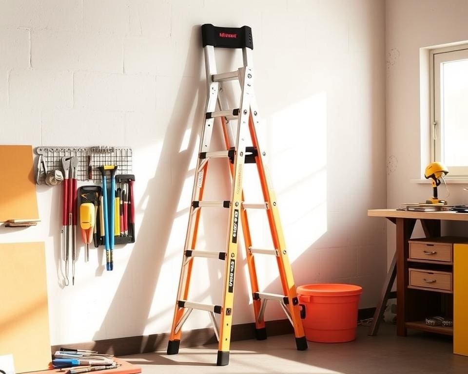 Opvouwbare ladders voor klusjes