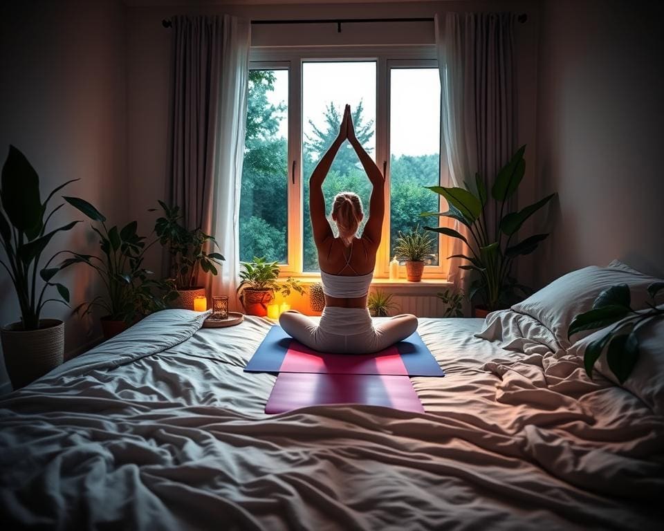 Slaap verbeteren door mindfulness en yoga-oefeningen