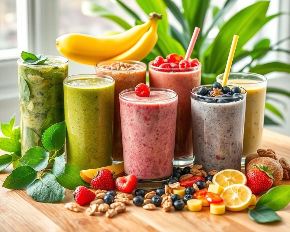 Verhoog je energieniveau met gezonde smoothies en snacks