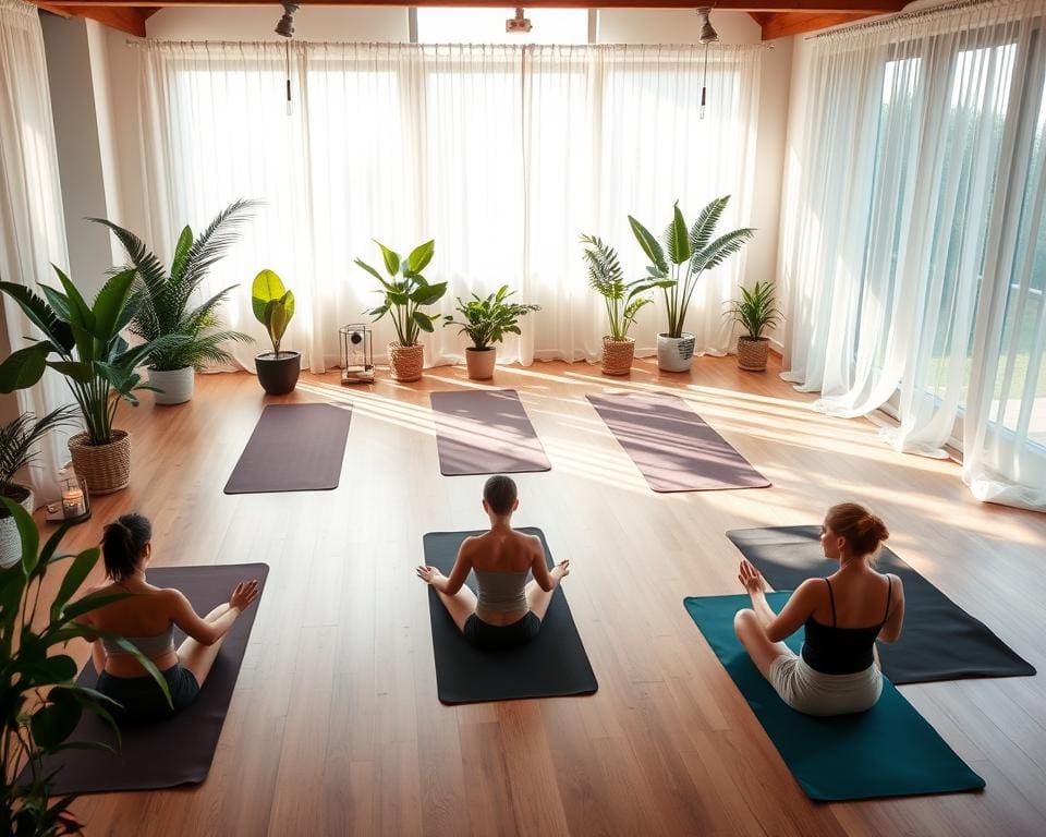 Yoga-oefeningen voor ontspanning en stressvermindering