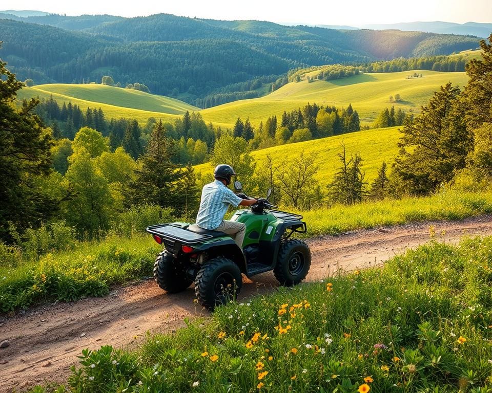 milieuvriendelijk quad rijden