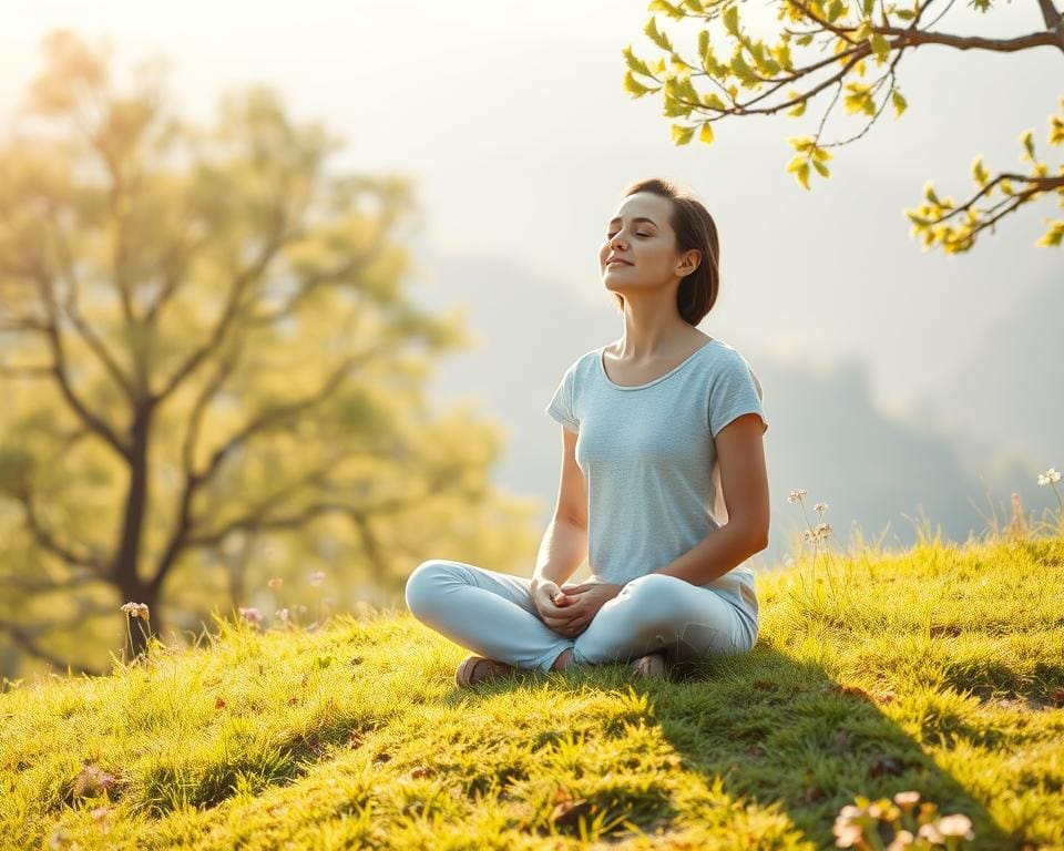 stress verminderen door ademhaling