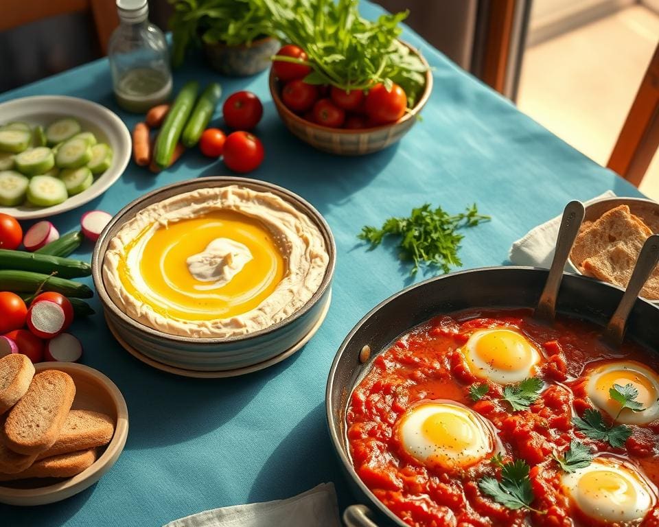 Eetgewoontes in Israël: van hummus tot shakshuka