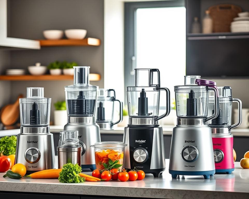 Elektrische foodprocessors voor de moderne keuken