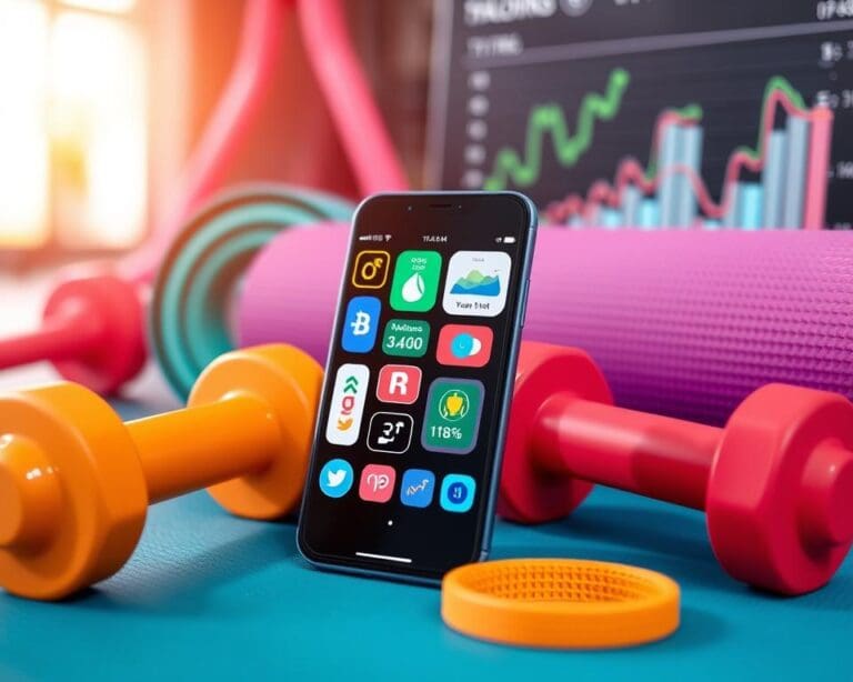 Het volgen van je fitnessdoelen met slimme apps