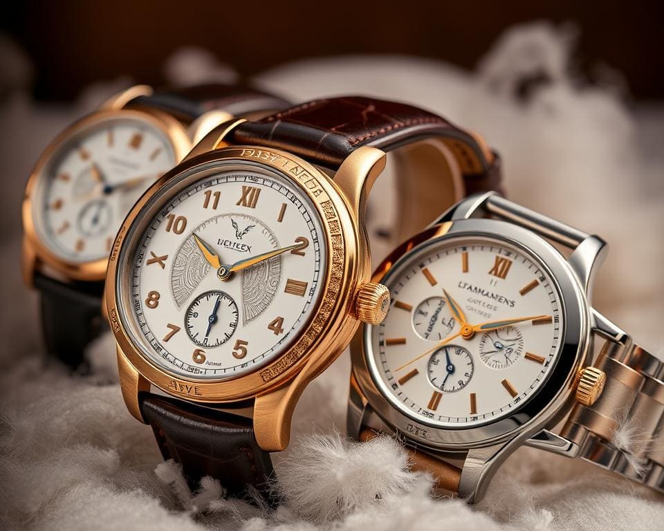 Horloges die klassieke stijlen naar moderne luxe tillen