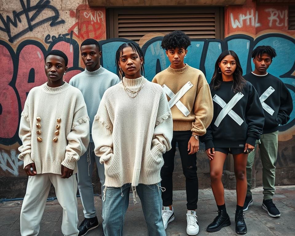 Off-White sweaters: Streetwear met een high-fashion rand