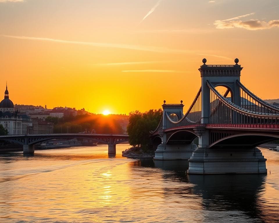 Reizen langs de historische bruggen van Boedapest