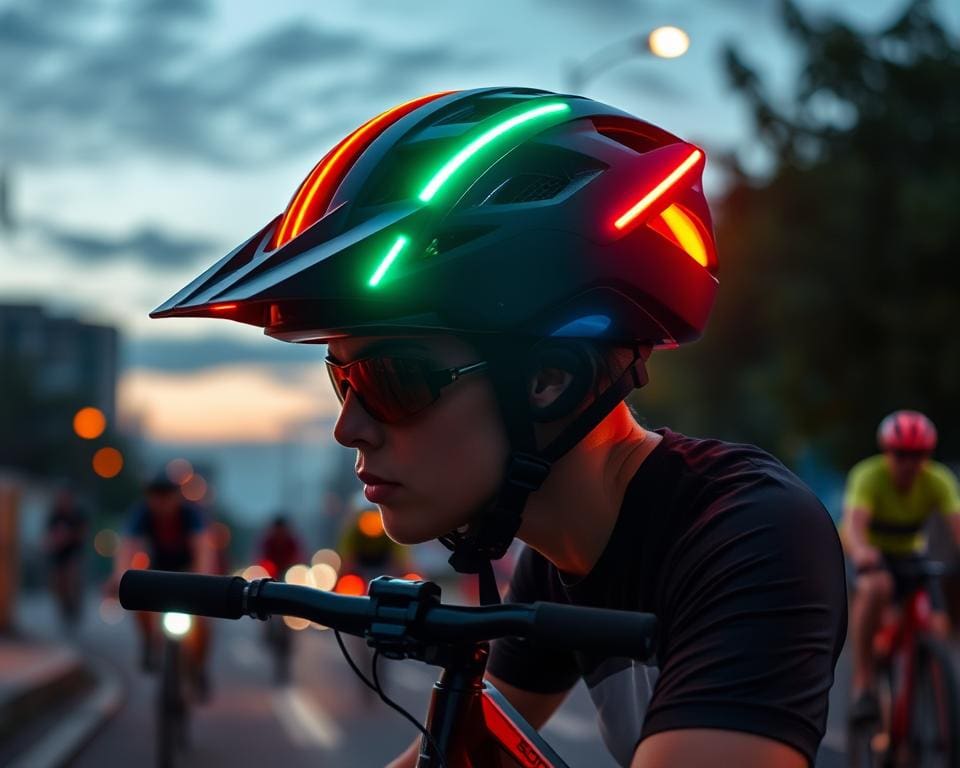 geavanceerde fiets helm met LED