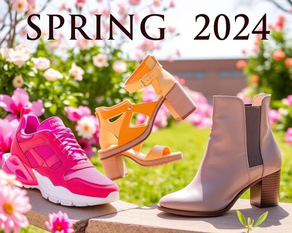 schoenen trends voorjaar 2024