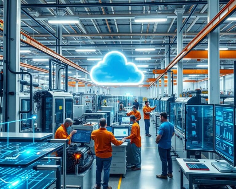 Wat zijn de voordelen van cloud computing in productiebedrijven?