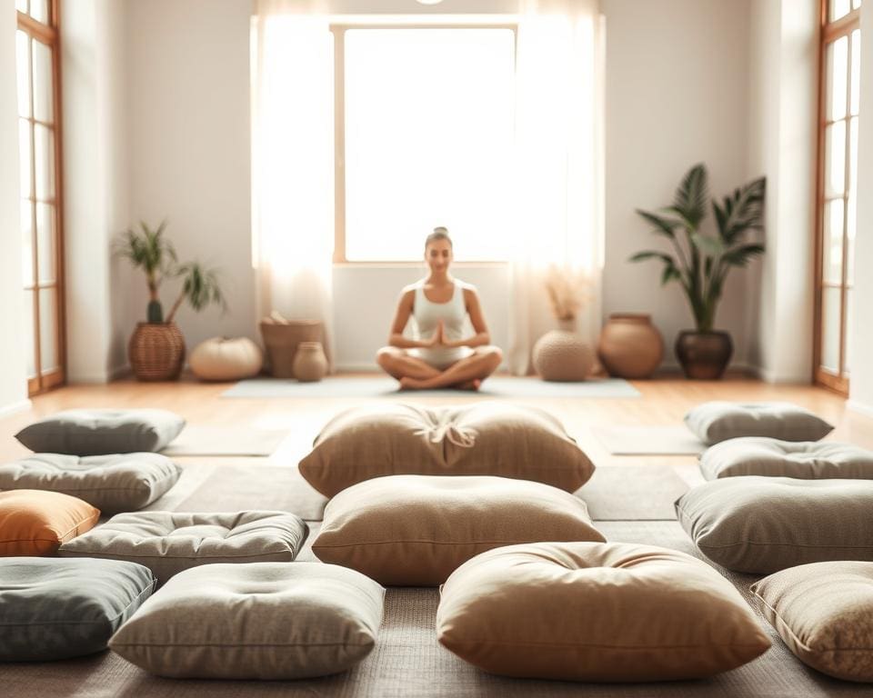 geschikte yoga kussen