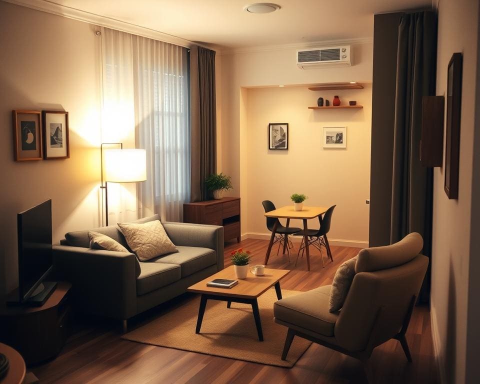 Appartement kleiner maken door verkeerde inrichting