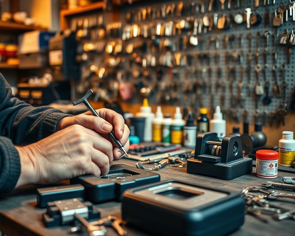 slotenmaker inschakelen