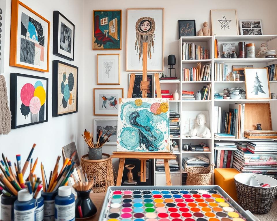 DIY muurkunst ideeën