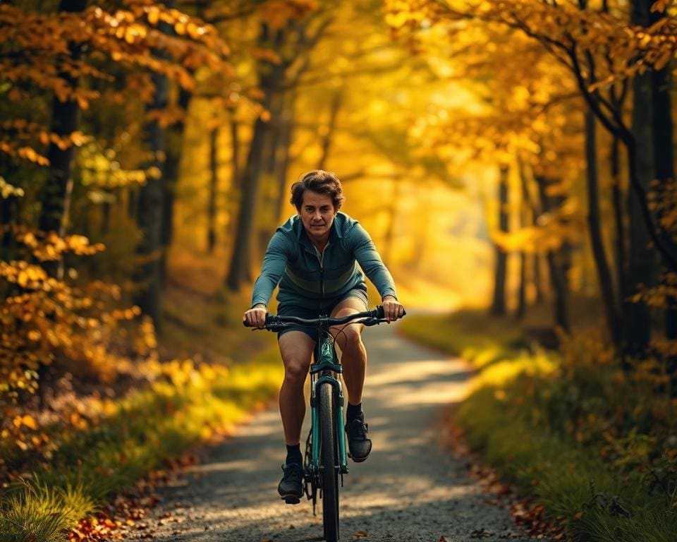 Kun je je verbonden voelen op de fiets?