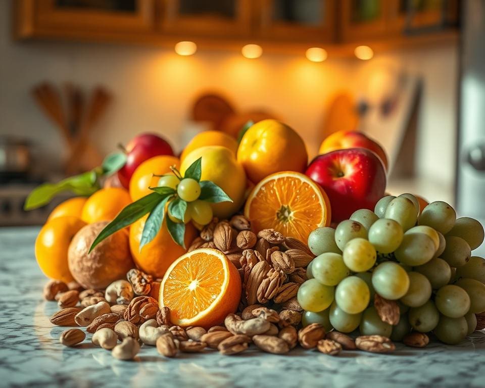 Kun je noten combineren met fruit voor balans?
