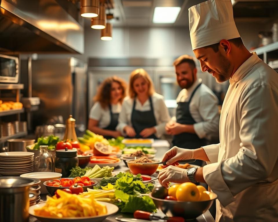 Wat zijn de voordelen van werken in food?