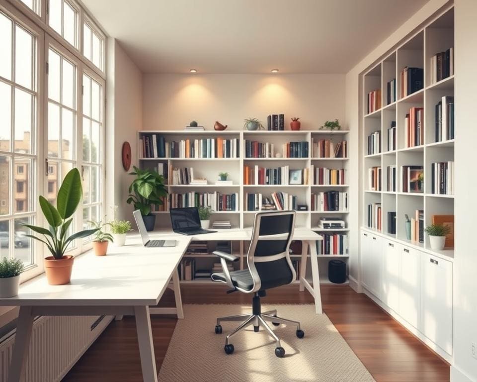 werkkamer inrichten voor productiviteit