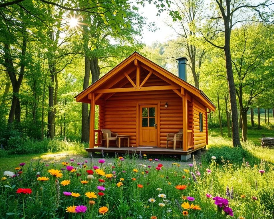 Is een blokhut op de Veluwe geschikt voor een weekend met het gezin?