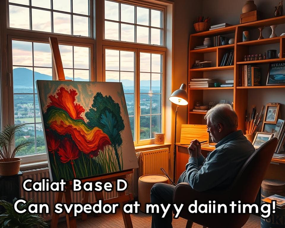 Kan ik vooraf een voorbeeld zien van mijn painting?