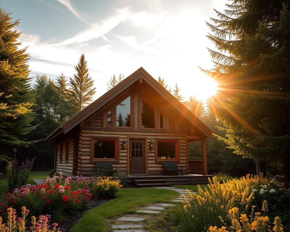 Vakantie in een houten huisje: knus en comfortabel