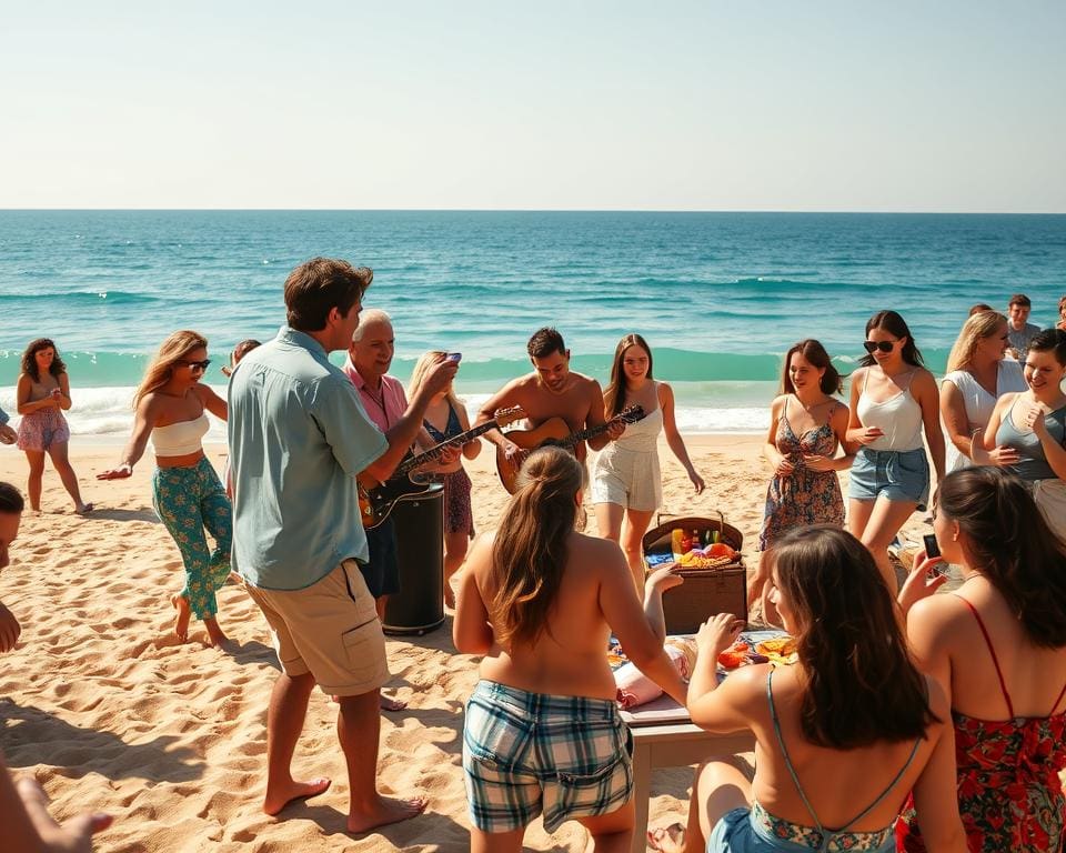 Wat gebeurt er als je in Portugal muziek draait op het strand? 🇵🇹