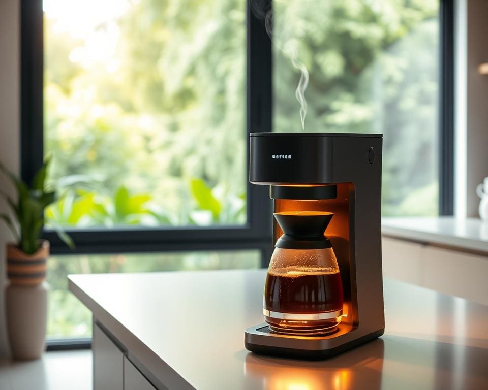 Wat is het voordeel van een connected koffiezetter?