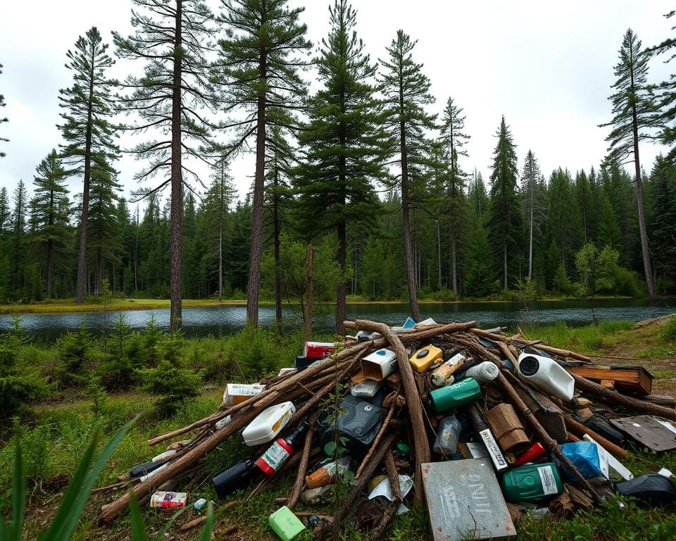 Wat kost afval dumpen in een Zweeds natuurgebied? 🇸🇪