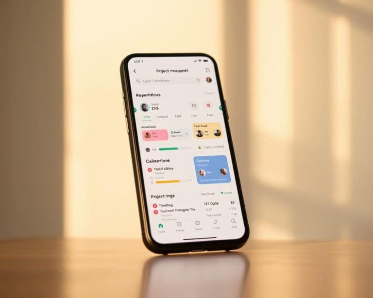 Welke app gebruik je voor het beheren van projecten?