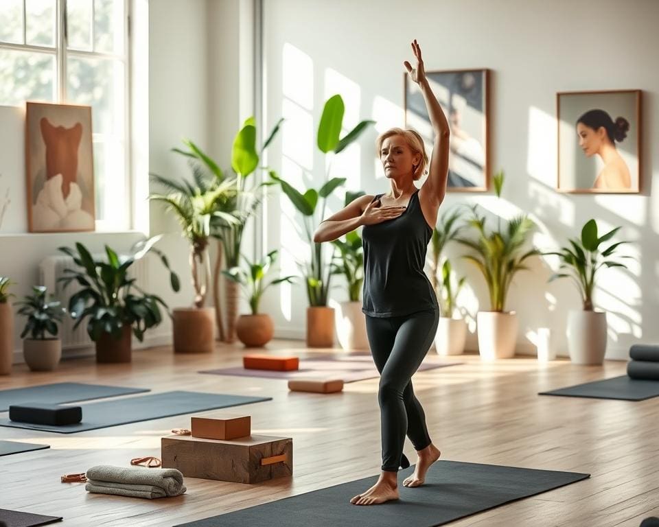 Welke yoga-oefeningen helpen tegen stress 40+?