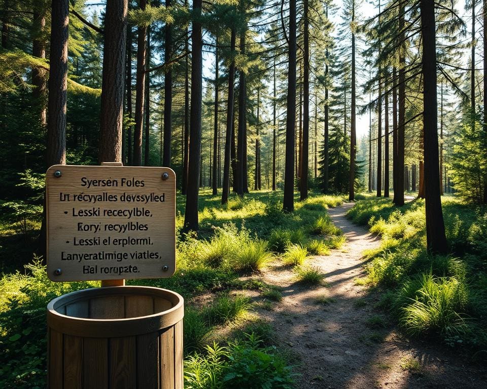 afval storten regels in Zweden