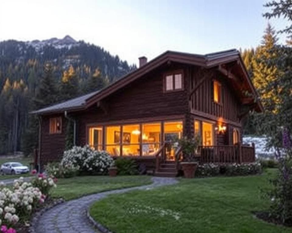 chalets vakantiehuis natuur populaire bestemmingen