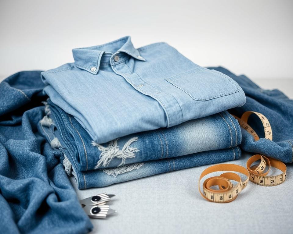 kleurmixen met chambray en denim