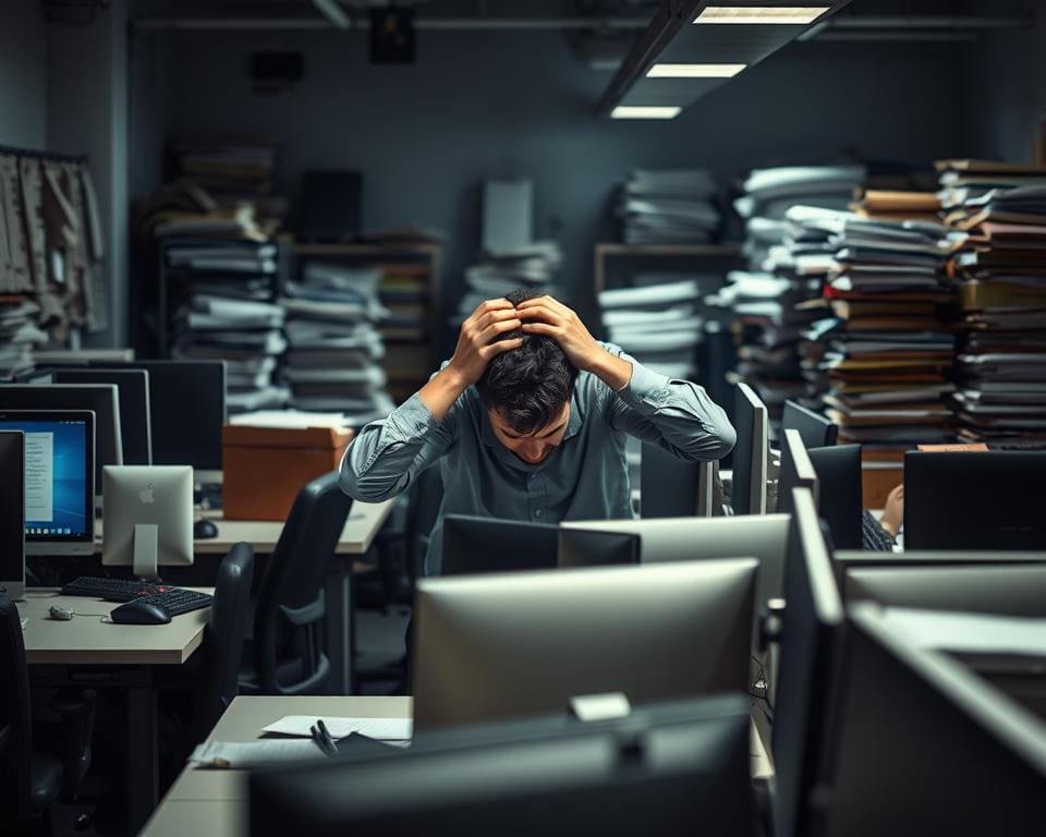 stress op de werkvloer herkennen