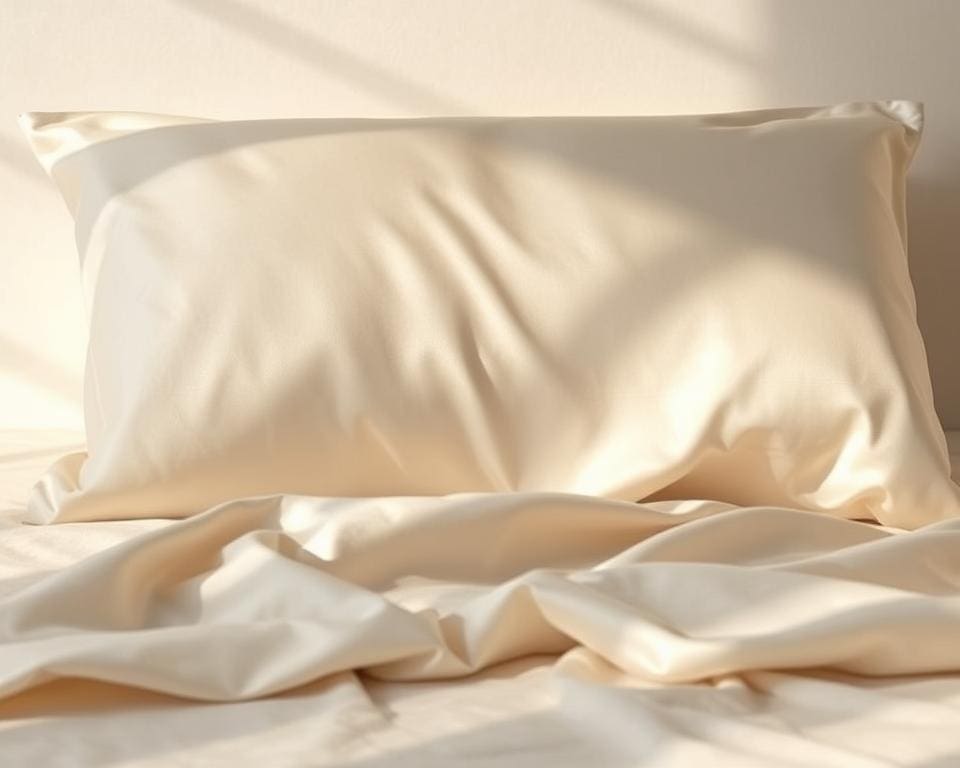 Welke voordelen heeft een zijden kussen voor krullend haar?