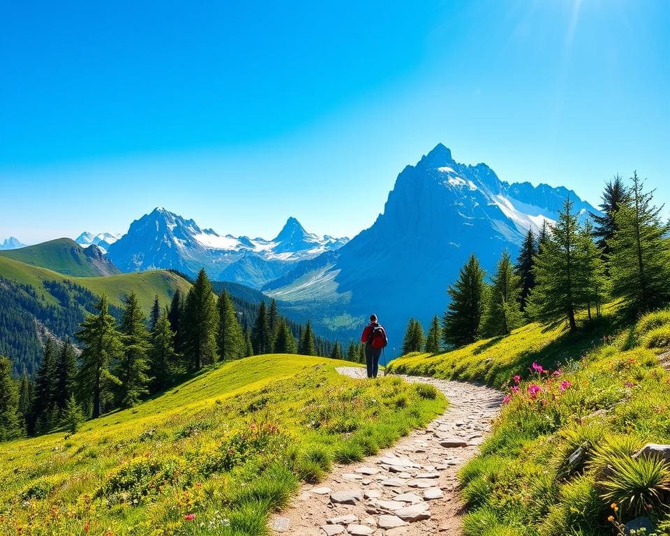 bergwandelpaden voor beginners
