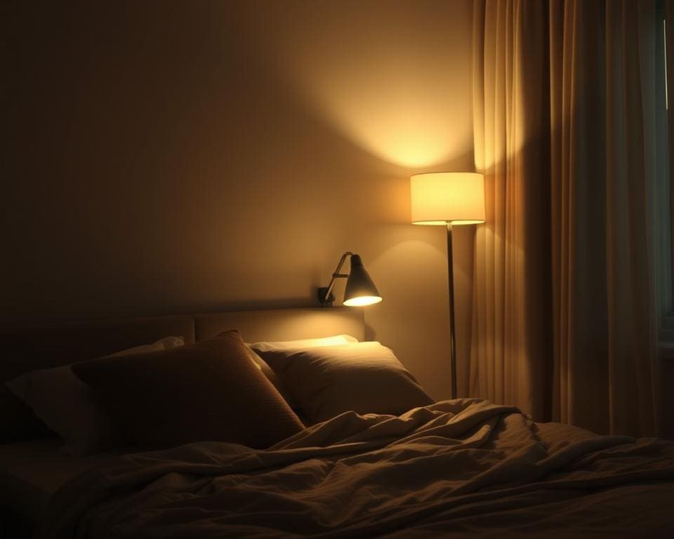dimbare verlichting in slaapkamer