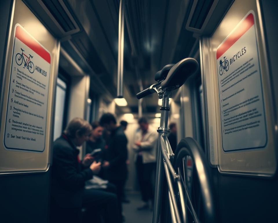 fietsregels in de trein