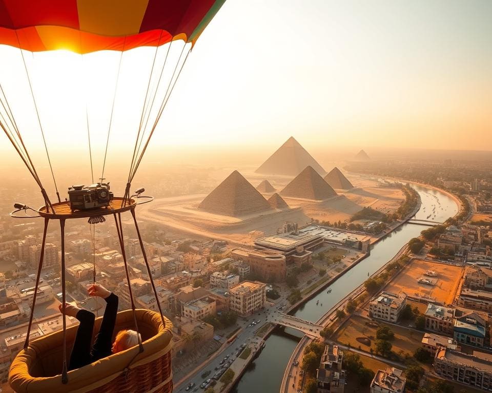 luchtballonvaart Cairo