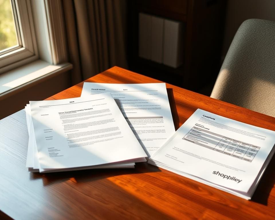 ondersteunende documentatie bij Shopify business overname