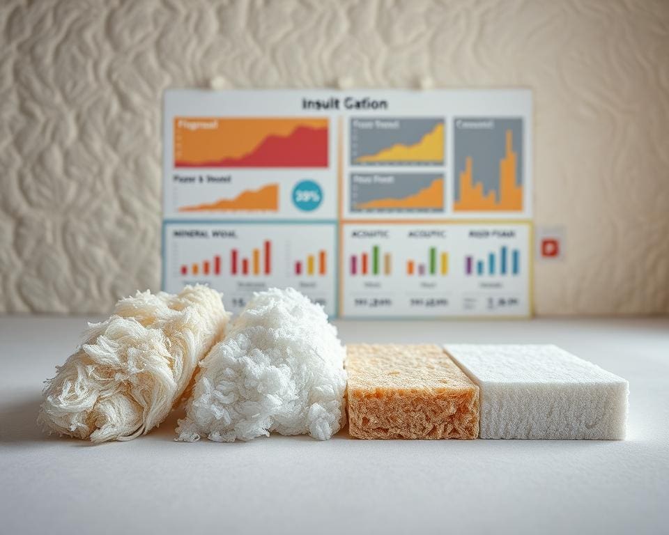 vergelijking isolatiematerialen