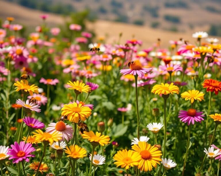 De beste bloemen voor bijen en vlinders